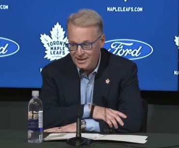 Maple Leafs Management | End of Season Media Availability | May 10, 2024