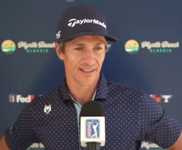 Thorbjorn Olesen Sunday Flash Interview Danish 2024 Myrtle Beach Classic ©️ PGA Tour