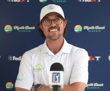 George Bryan Friday Flash Interview 2024 Myrtle Beach Classic ©️ PGA Tour