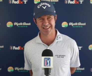 Jorge Campillo Sunday Flash Interview Spanish 2024 Myrtle Beach Classic ©️ PGA Tour