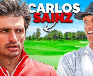 Golfing With Carlos Sainz!