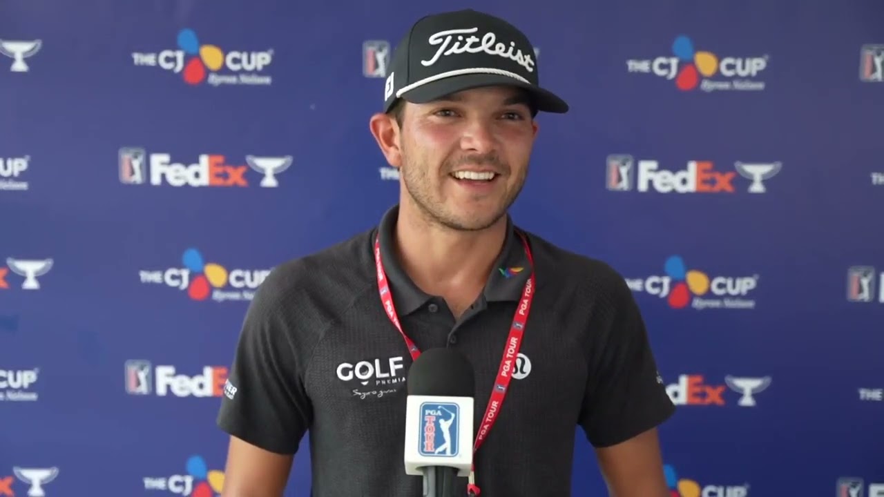 Raúl Pereda Thursday Flash Interview 2024 THE CJ CUP Byron Nelson © PGA