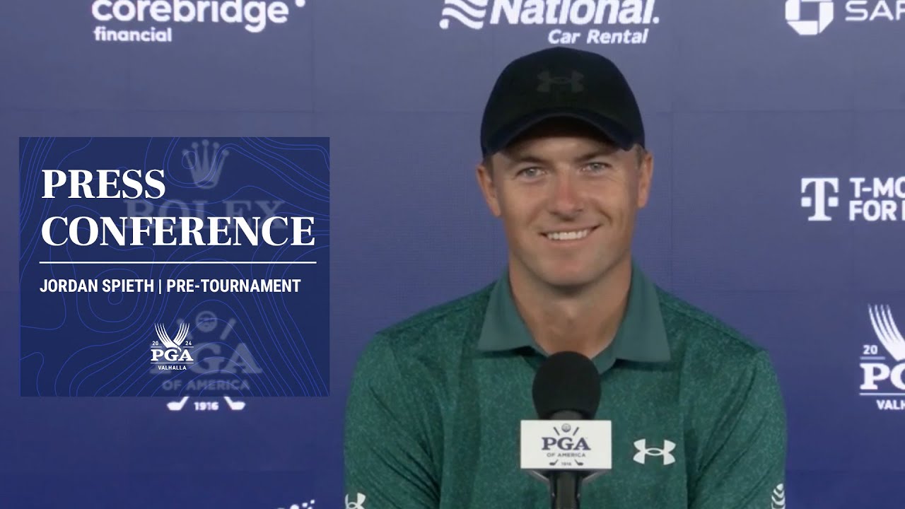 Jordan Spieth Press Conference 2024 PGA Championship PreTournament