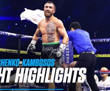 The Dominating SKILL From Vasiliy Lomachenko Against George Kambosos! | FIGHT HIGHLIGHTS