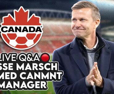 LIVE Q&A: Jesse Marsch named CanMNT head coach