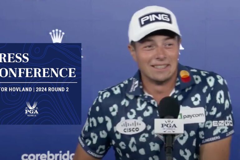 Thomas Detry Press Conference 2024 PGA Championship Round 2 FOGOLF