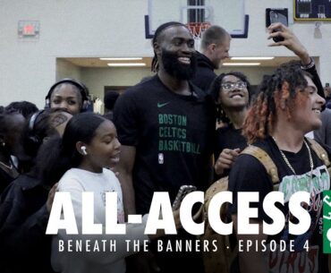 Celtics All-Access | Jaylen Brown & Kristaps Porzingis tour Atlanta, Round One vs. Miami Heat & more