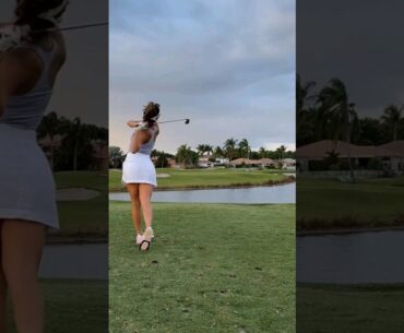 Sabrina Andolpho #golf #golfswing #shorts