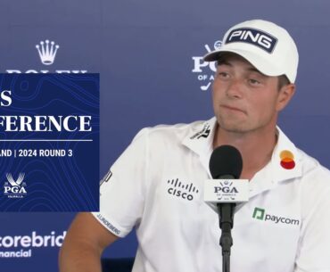 Viktor Hovland Press Conference | 2024 PGA Championship Round 3