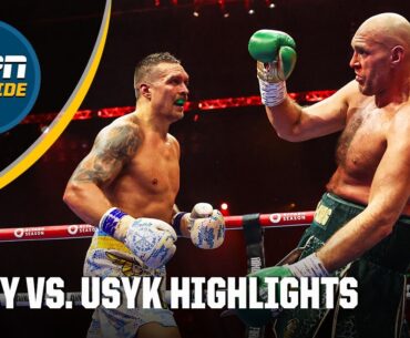 Tyson Fury vs. Oleksandr Usyk HIGHLIGHTS 🥊 🎥 | ESPN Ringside