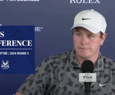 Robert MacIntyre Press Conference | 2024 PGA Championship Round 3