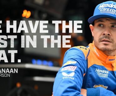 Kyle Larson, Tony Kanaan and Jeff Gordon react to 'Fast 12' run in Indy 500 qualifying | INDYCAR