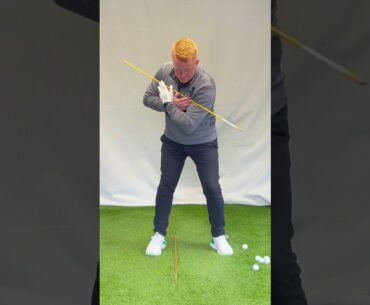 Achieve the Correct Turn in you Backswing #golf #golftips #golflesson