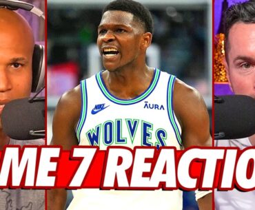 WOLVES STUN THE NUGGETS! | GAME 7 REACTION w/ JJ REDICK AND RICHARD JEFFERSON