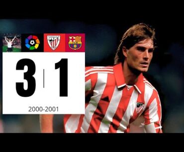 Athletic Club 3-1 Barcelona | Liga 2000-2001