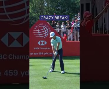 Xander Schauffele's BRILLIANT shot after CRAZY break! 😱