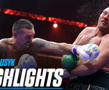 Oleksandr Usyk DECISIONS Tyson Fury To Become Undisputed | FIGHT HIGHLIGHTS