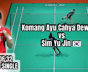 Komang Ayu Cahya Dewi vs Sim Yu Jin | Round Of 32 Perodua Malaysia Masters 2024