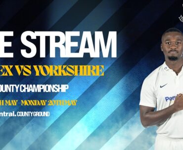 Sussex vs Yorkshire Live!🔴 | Vitality County Championship | Day One!