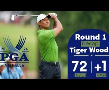 2024 PGA Championship: Schauffele Sets Pace, Woods Battles at PGA Championship | Recap