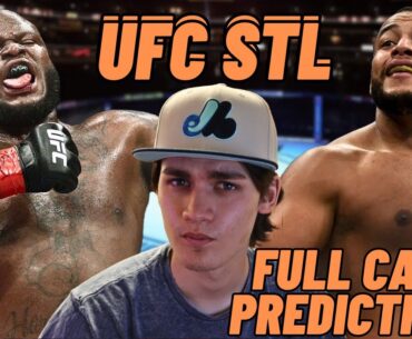 UFC Fight Night Lewis vs. Nascimento Full Card Predictions!
