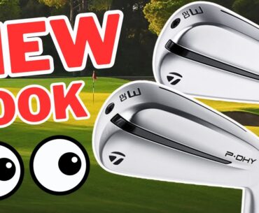 MASSIVE IMPROVEMENT!! TaylorMade P*UDI & P*DHY Utility Irons