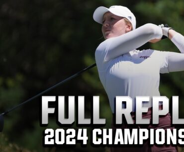 Final Round - NCAA women's golf individual championship | FULL REPLAY