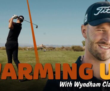 Warming Up with Wyndham Clark