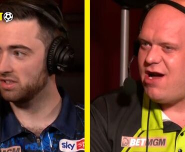 Luke Humphries & MVG Discuss The "GRUELLING" Premier League Darts Schedule Ahead Of The Final Day!👀🔥