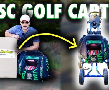 BAG BOY QUAD XL: Unboxing & Review of My 1st Disc Golf Cart