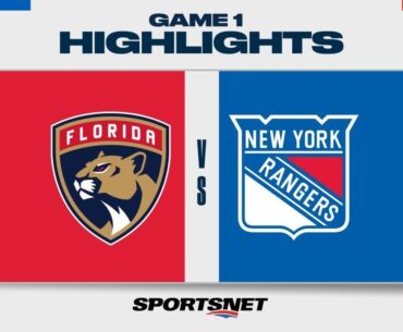 NHL Game 1 Highlights | Panthers vs. Rangers - May 22, 2024