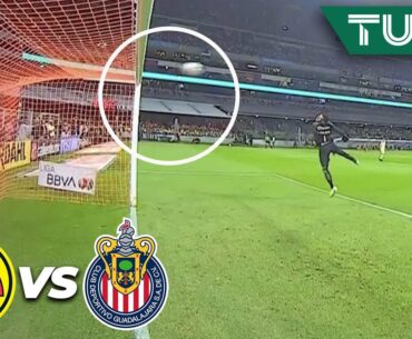 ¡TRAVESAÑO! Era GOLAZO de Alvarado | América 0-0 Chivas | CL2024 - Liga Mx Semis | TUDN