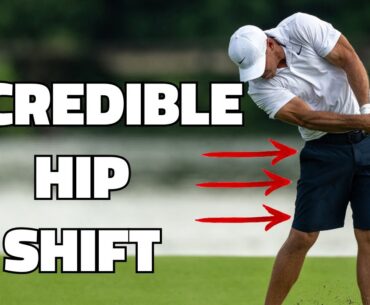 Incredible Hip Shift (Brooks Koepka Golf Swing Analysis)