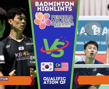 Kim / Wang (KOR) vs Weijie / Xun (MAS) | Malaysia Masters 2024 Badminton