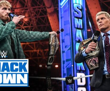 Cody Rhodes humiliates Logan Paul with brass knuckles search: SmackDown highlights, May 24, 2024