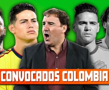 CONVOCADOS COLOMBIA LORENZO DESCARTA FIGURAS de SELECCION l BAJAS CONFIRMADAS