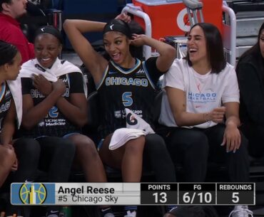 🔥 Angel Reese Highlights In WNBA HOME Debut | Chicago Sky vs New York Liberty #WNBA