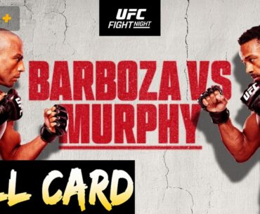 UFC Vegas 92 Predictions Barboza vs Murphy Full Card Betting Breakdown