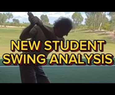 New Student Swing Analysis 📝