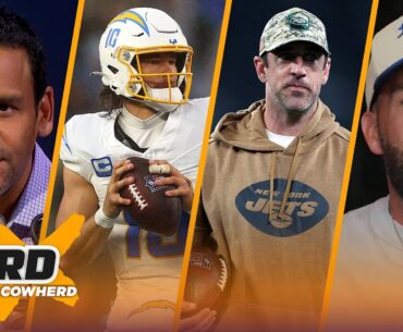 Jets are ‘must-watch TV’, Chiefs early bye week, Can Jim Harbaugh develop Herbert? | NFL | THE HERD