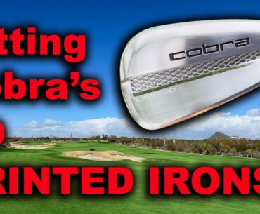 Cobra's Limit3d 3D Printed Irons: Hitting & Testing the $3000 Clubs