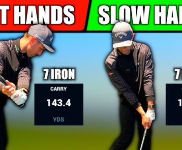 Create Effortless Power By Slowing Down Your Golf Swing (Golf Drill)