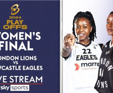 LIVE Women's British Basketball League PLAYOFF FINAL🏆🏀 London Lions vs Newcastle Eagles