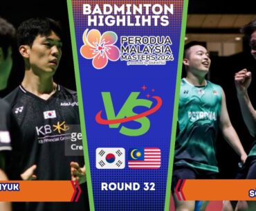 Kim / Wang (KOR) vs Aaron / Soh (MAS) | Malaysia Masters 2024 Badminton