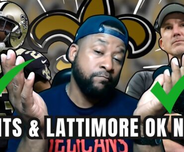 Are the #Saints & DB Marshon Lattimore OK Now?