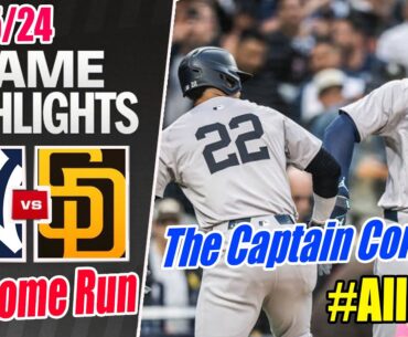 Yankees vs Padres [Aaron Judge 17th Home Run] May 25, 2024 | Dominated at Petco Park 👊🏻