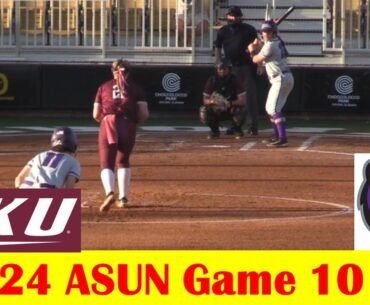 Central Arkansas vs Eastern Kentucky Softball Game Highlights, 2024 ASUN Tournament Game 10