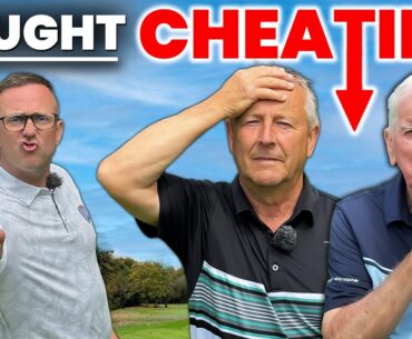 Golfers caught CHEATING on camera!