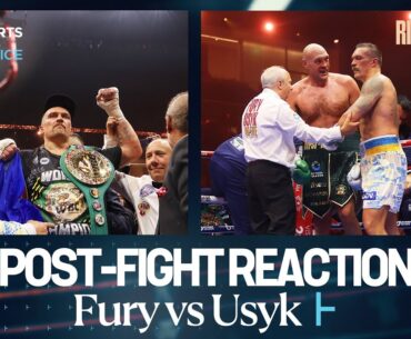 Post-Fight Scenes: Oleksandr Usyk defeats Tyson Fury to become Undisputed Heavyweight Champion 🏆🇺🇦