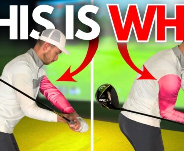 The 2 Reasons Why Golfers Struggle Using DRIVER In The Downswing!